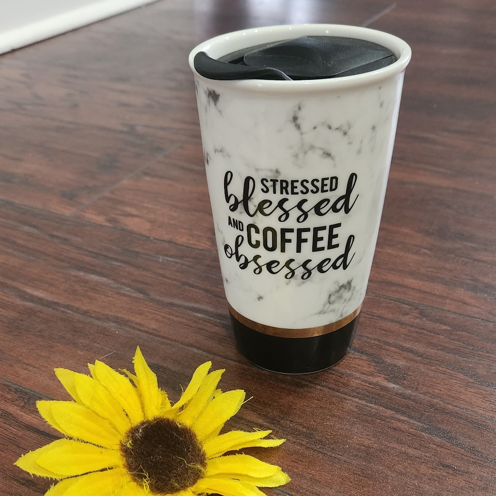 COFFEE MICROWAVE TRAVEL MUG ☕️